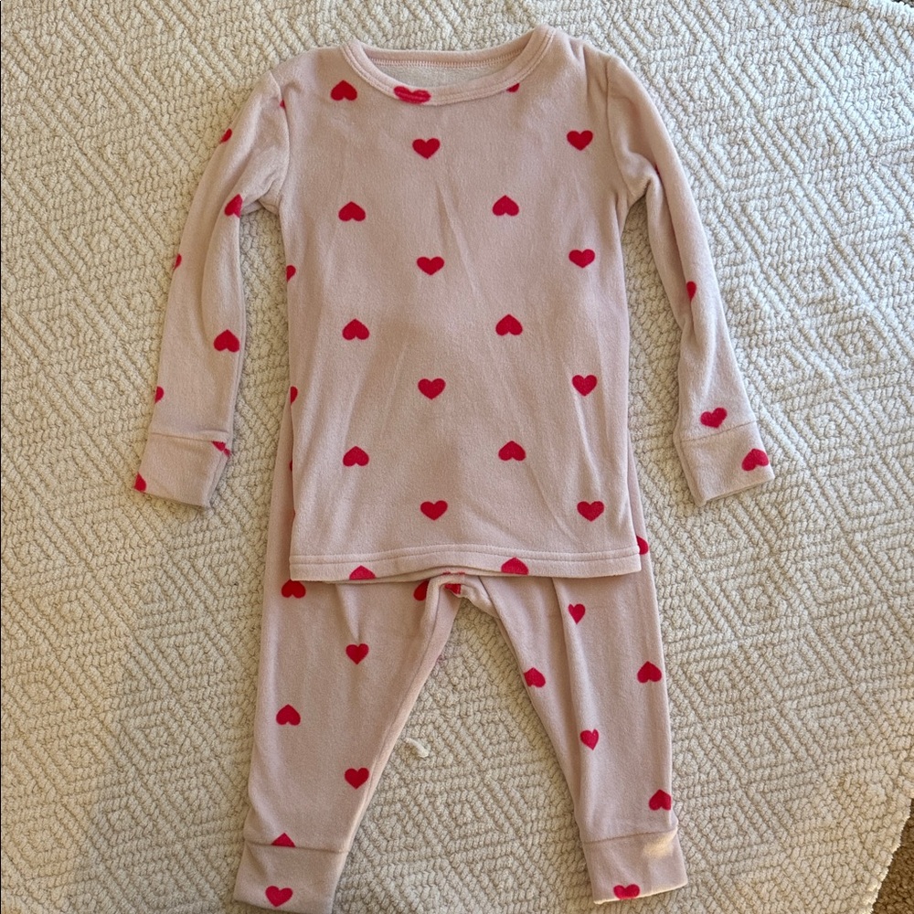 Cat & Jack Fleece Heart Pj’s